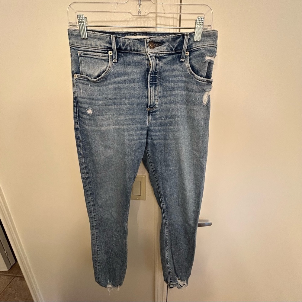 Abercrombie & Fitch Super Skinny High Rise Ankle Jeans Women’s Size 28